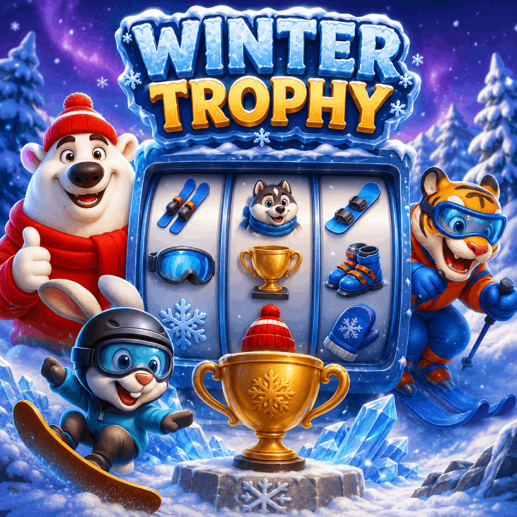 Winter Trophy - Free Social Casino Slot Game